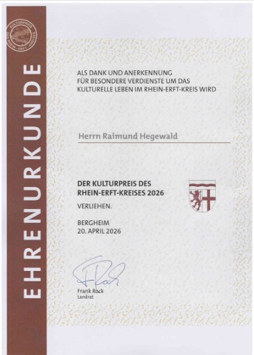 Kulturpreis Rhein-Erft 2026
